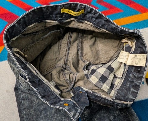 Jeans Intermezzo 82-97 Giapponese Selvedge Denim 32x33 Giappone C3 M29 Y86 KO ReVirth - Foto 10 di 13
