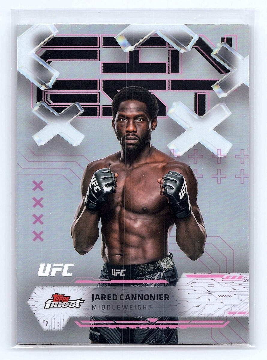 Jared Cannonier 2025 Topps Finest UFC - Refractors #61 * | eBay