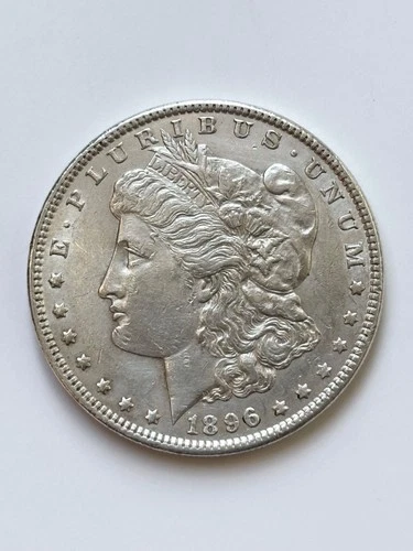 1896 Morgan Silver Dollar - Uncirculated, Philadelphia