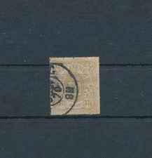 1865-75 LUXEMBOURG - No. 22 - 37 1euro2 olive bistro, used, signed Oliva