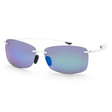 Maui Jim Unisex 61mm Matte Crystal Polarized Sunglasses MJ0442S-001