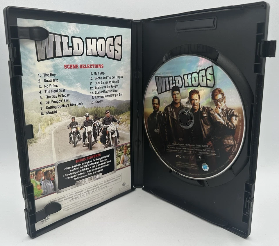 Wild Hogs DVD Widescreen Tim Allen John Travolta Martin Lawrence 2007 - Image 3 of 3