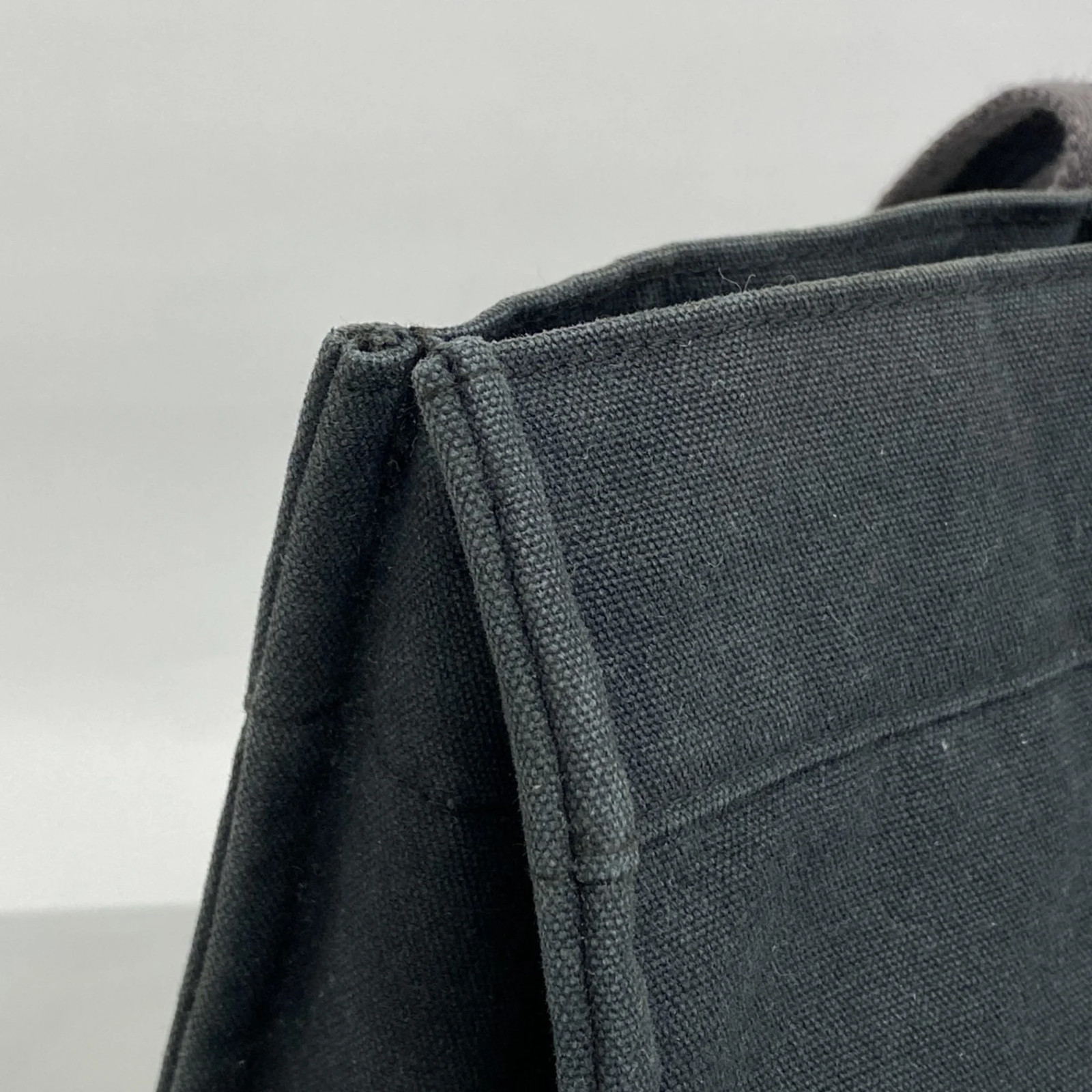 Hermes Hermès Foule GM Tote Bag, Canvas, Black, Men's and Women's GZl1fcc2 thumbnail 7