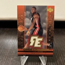 2003-04 Upper Deck J5 Dwyane Wade Rookie Exclusives RC Mem