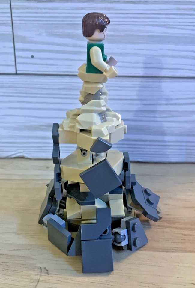 LEGO® Sandman Minifigura Marvel Super Heroes con Torre de Arena de 76172 y 76178 NUEVO Foto 4 de 4