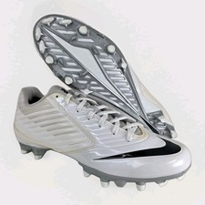 Botines de fútbol Nike Vapor Speed Low TD blancos talla 10 643152-101 nuevos sin caja 2014