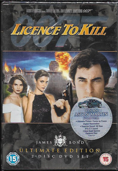 LICENCE TO KILL 2-DISC ULTIMATE EDITION R2 DVD TIMOTHY DALTON NEW/SEALED