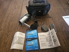 Samsung SC-DC164 DVD Camcorder Powers On With Power Cordand 2 New Discs  