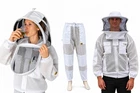 3 Layer Mesh Beekeeping Jacket & Trousers Set with 2 Veil Options
