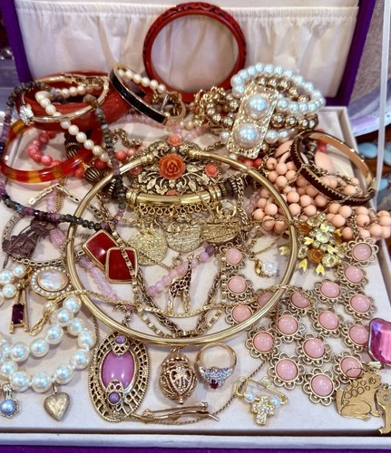 Vintage Estate Costume Jewelry Lot! AVON, NAPIER and more!