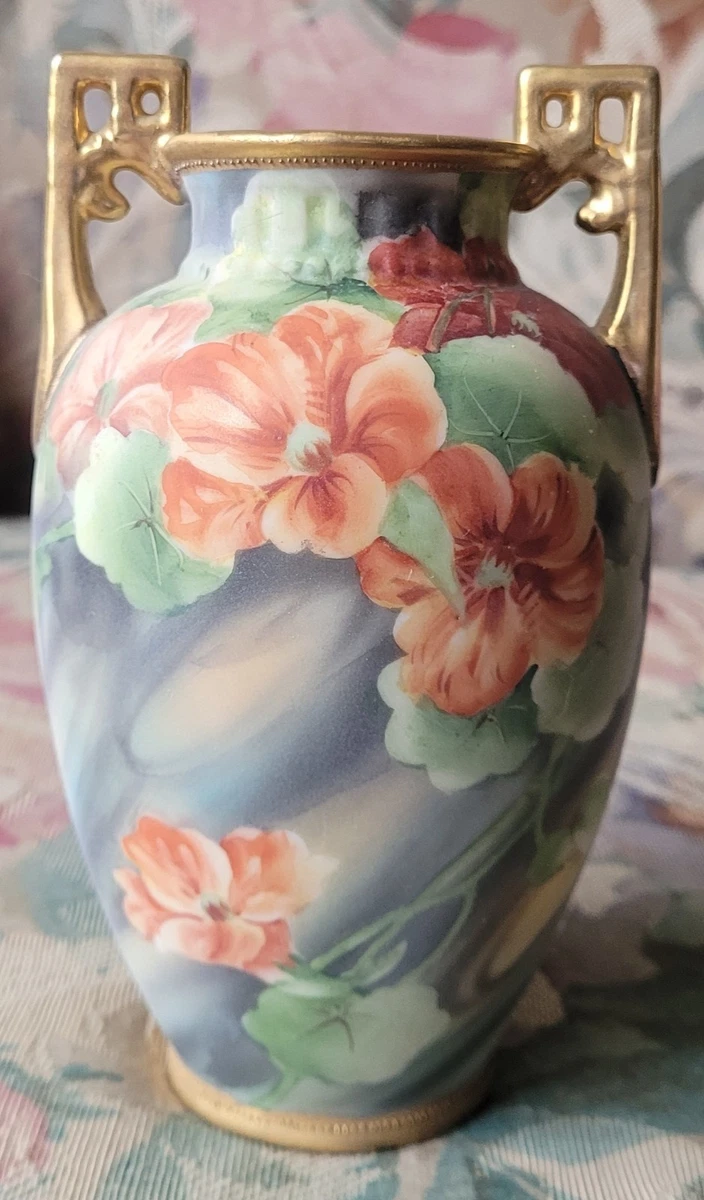 陶瓷多色老式原版古董日本花瓶| eBay