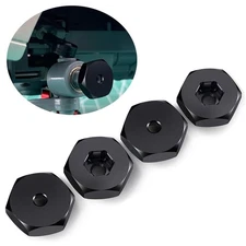 MORLORDY 4Pcs 5mm to 12mm WPL Wheel Hex Hub Adapter Wheel Spacers for WPL D12...