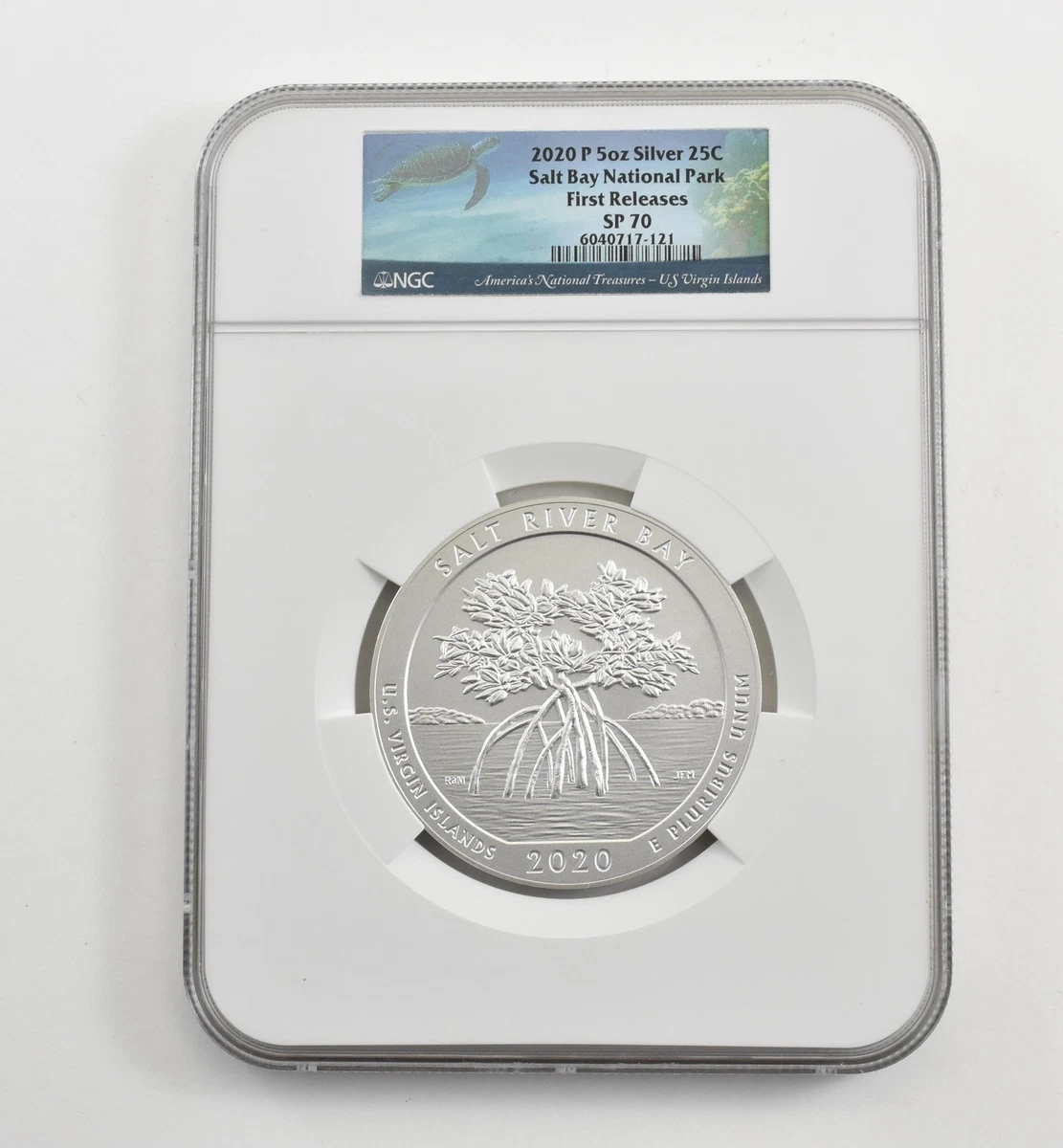 ◆ニチベイ◆バーチカル◆W107.5×H197◆O-2603BL5◆ 25+ NGC Certified America the Beautiful Silver Bullion Coins 5 oz
