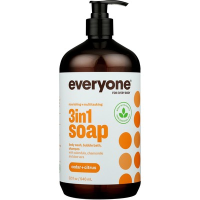 Everyone 3 In 1 Soap Cedar & Citrus 32 Oz