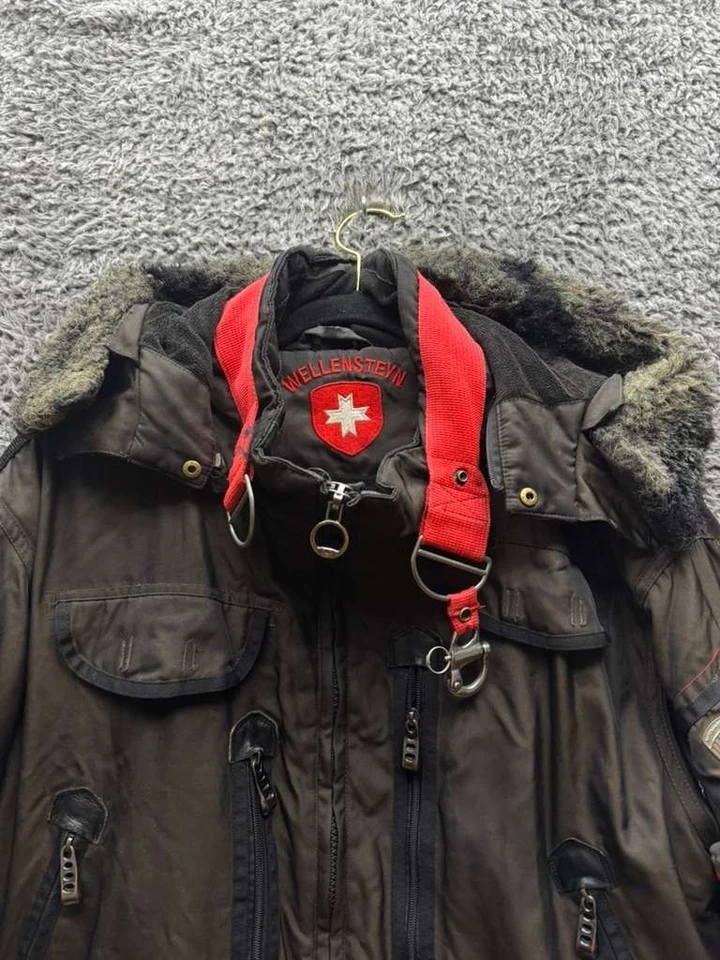 Chaqueta con Capucha Impermeable Wellensteyn Rescue RainbowAirTec Marrón Para Hombre Talla XL Foto 3 de 4