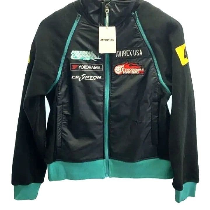 AVIREX x Good Smile Racing Hatsune Miku 2way Fleece Jacket New Tag