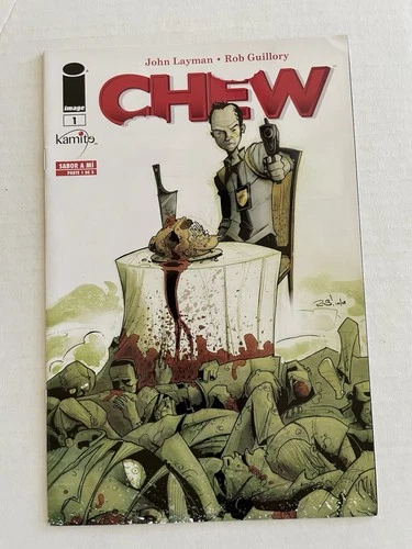 Chew #1 -NM MX 1st App Tony Chu Key Book Foreign Variant 2009 Low Print