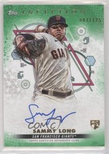 2022 Inception Base Rookie and Emerging Stars Green 87/125 Sammy Long Auto 0c6