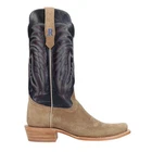 R. Watson Boots Boar Narrow Embroidered Square Toe Cowboy  Mens Beige Casual Boo