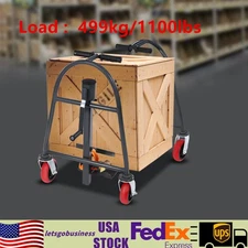 Manual Furniture Move Tool Heavy Duty Handling Truck Dolly Cart 1100lbs Max Load