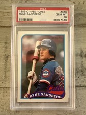 1989 Topps O-Pee-Chee - Ryne Sandberg #360 PSA 10