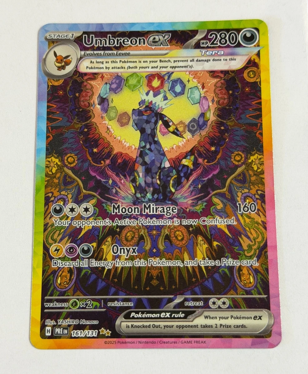 Umbreon ex 161/131 Prismatic Evolutions for sale | eBay