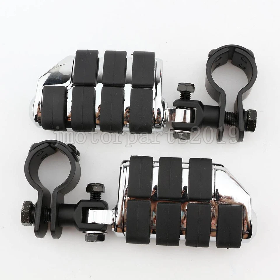 2 clavijas de pie de carretera montaje de pedal para Honda VTX1300 1800 Magna 750 Nighthawk Foto 4 de 4