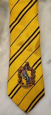 Harry Potter Hufflepuff Cosplay Halloween Costume Tie Striped