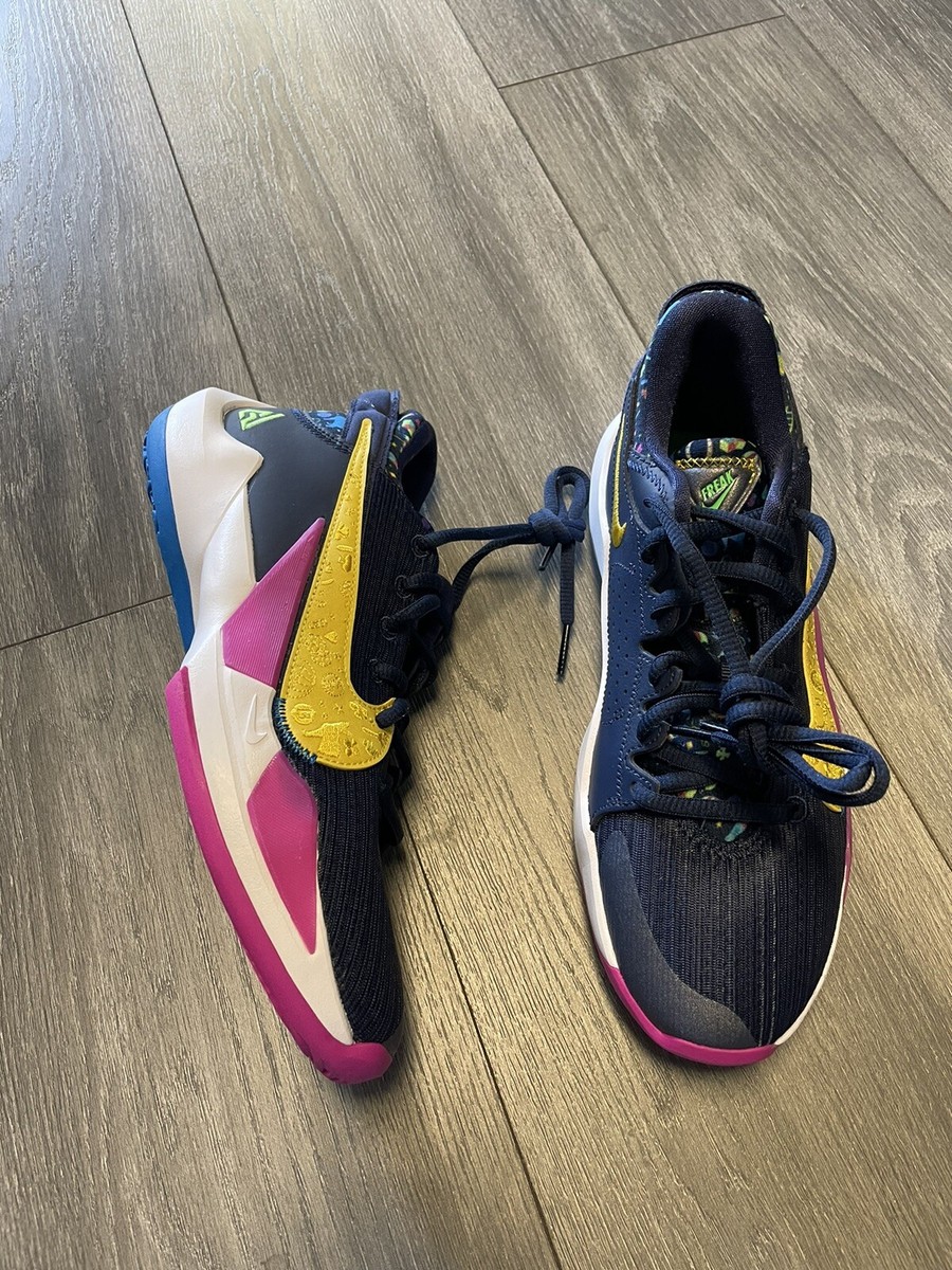 New Nike Freak 2 PE (GS) Size 6Y Women's 7.5 CT4592 400 Navy Blue
