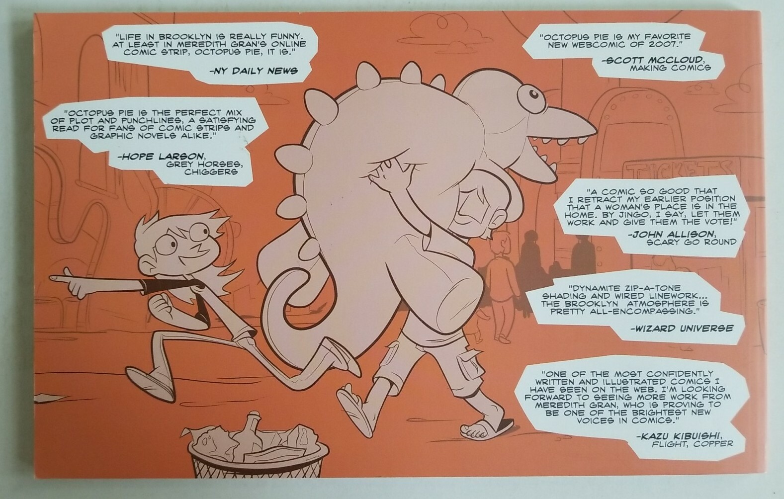 Octopus Pie Tpb 08 A Brooklyn Drama Meredith Gran Auto Sketch 1st Print Ebay