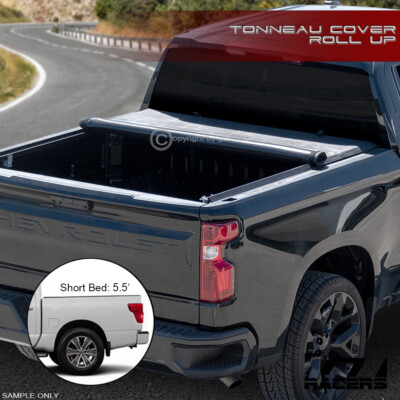 #ad For 2016 2024 Titan 5.5#x27; 66quot; Short Bed Lo Pro Soft Roll Up Lock Tonneau Cover v2 $142.00