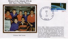 RETURN OF THE ATLANTIS STS-45 - KENNEDY SPACE CENTER, FL 1992 FDC17984
