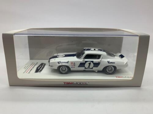 TSM 1970 CHEVROLET CAMARO #1 SCCA TRANS AM ROAD AMERICA 4TH TSM114344 1/43