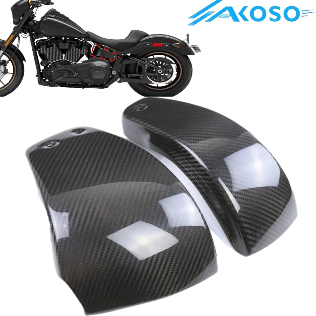 Carbon Fiber Front Fender Hugger For Harley Davidson Low Rider S & ST (2018-2024) - Gloss/Matt Finish