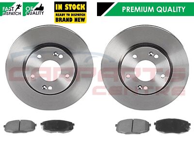 FOR KIA CEED 1.4 1.6 1.6 CRDi 2012- FRONT BRAKE DISCS AND PADS SET