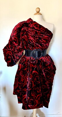 strapless open back dress ONE SHOULDER SATIN A-LINE DRESS CD7450