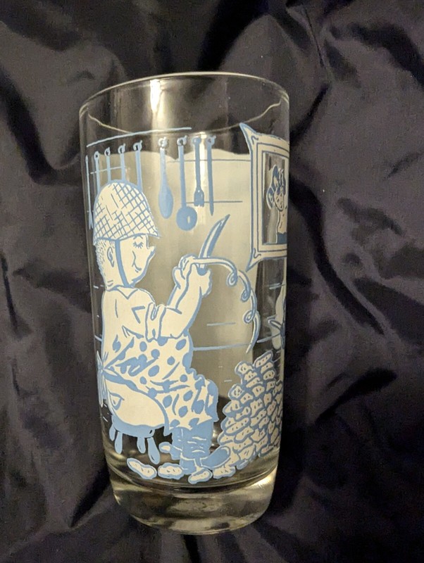vintage big top peanut butter Song Glass