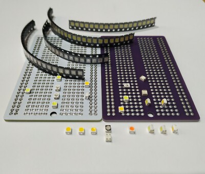 World-trading-net - 20 LED SMD 3528 Ultra Bianchi Tipo WTN-PLCC2-1300uw - Foto 4
