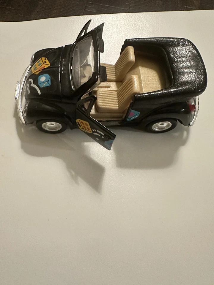 签名压铸 SS5708 1: 32 翻滚骰子大众 I 型甲壳虫敞篷车 — 第 2/4 张图片