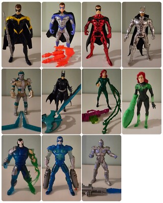 DC Comics - Batman & Robin Action Figuren - verschiedene Serien 1997 / 1999 Vintage