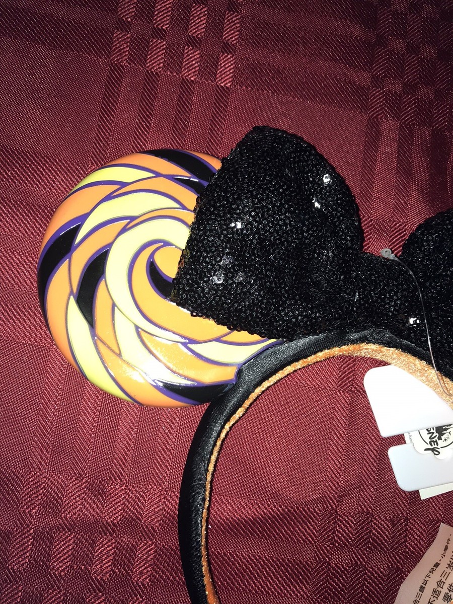 DISNEY PARKS HALLOWEEN LOLLIPOP MINNIE EARS HEADBAND 2020  display picture 3