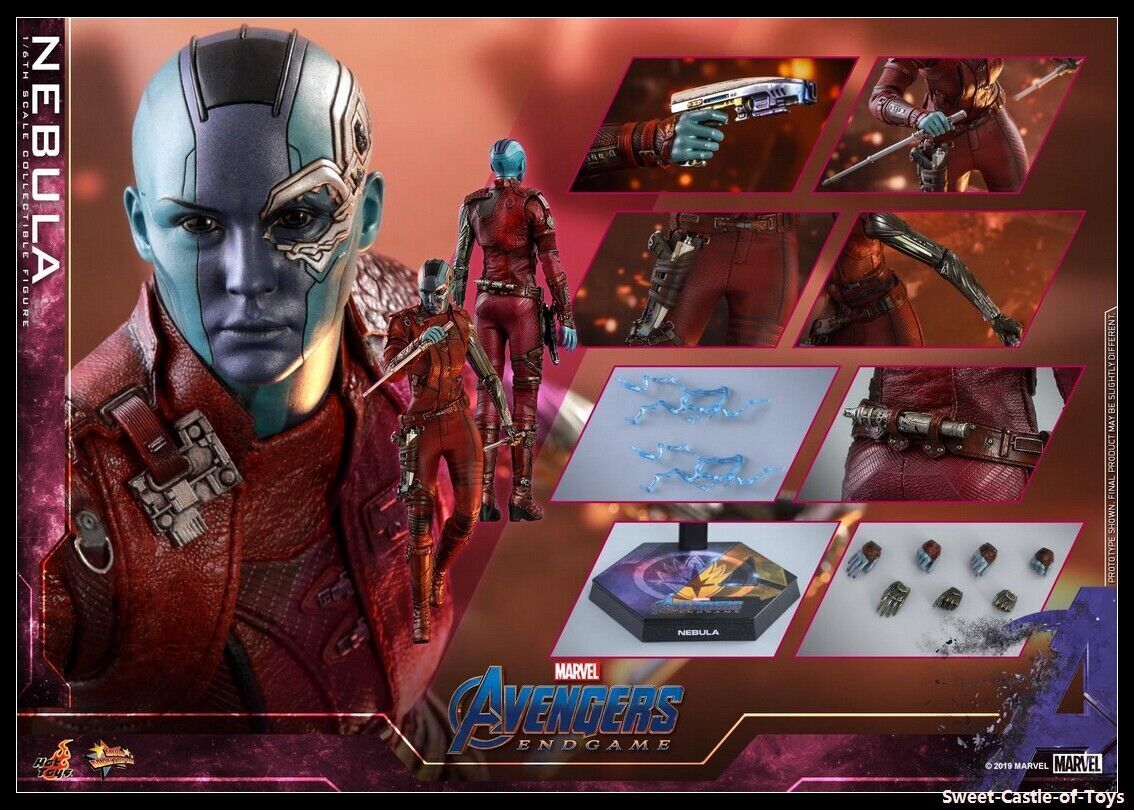 1/6 Hot Toys Marvel Avengers 4 EndGame Nebula Collectible Figure