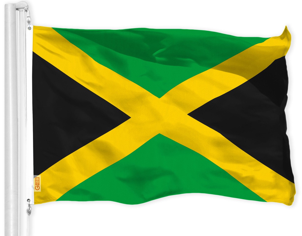 Jamaica Jamaican Flag 3x5 FT Printed 150D Polyester By G128 | eBay