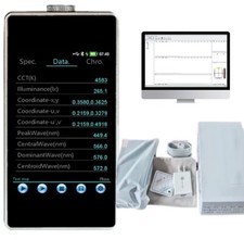 Spettrometro misuratore di illuminazione spettro digitale con interfaccia USB 380-780nm