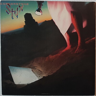 STYX, Cornerstone, A&M Gatefold LP SP-3711 Internal Cardboard Picture Sleeve1979