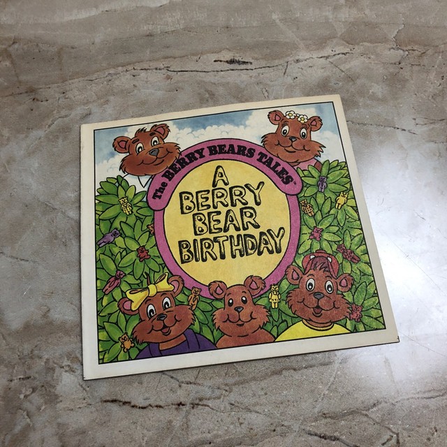 Vintage Book The Berry Bears Fruit Snacks Berry Bears Tales Birthday