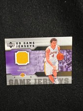 2005-06 Upper Deck Basketball U.D. Game Jerseys Luke Watson #GJ-LW Lakers🔥