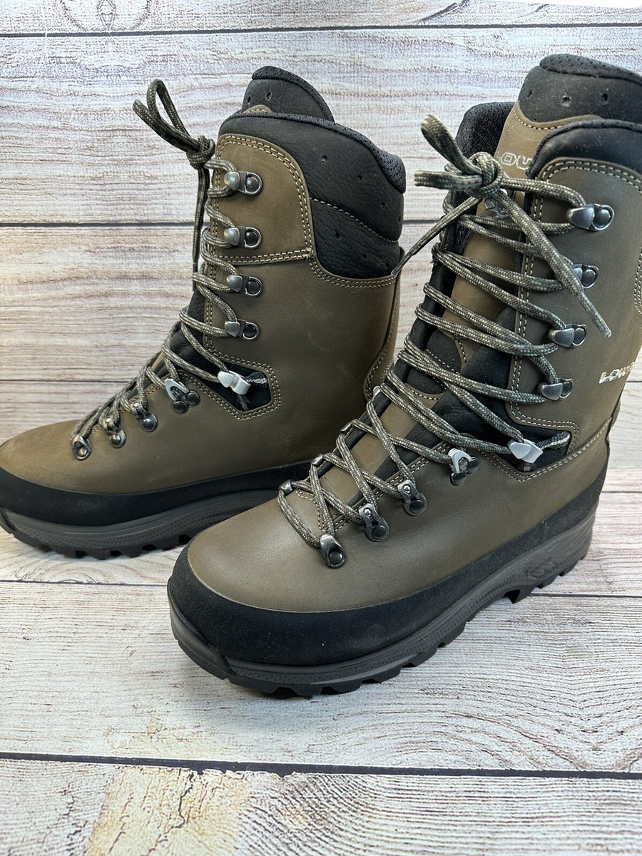 Lowa Tibet GTX Hi Sepia/Black Hiking Hunting Boots Men’s Size MSRP $399  *NEW*