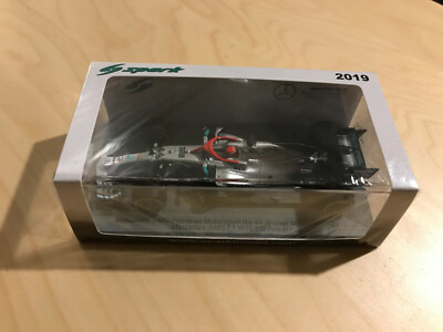 2019 Mercedes AMG W10 Hamilton Winner Monaco F1 GP Spark 1/43