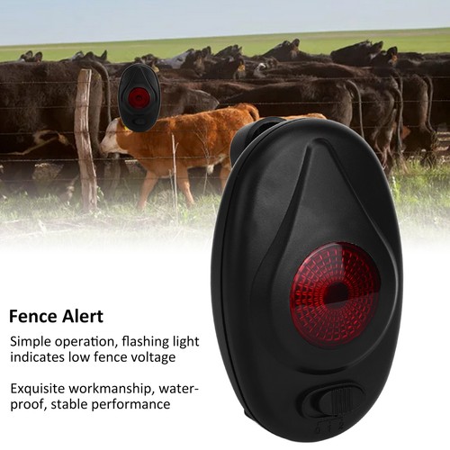 Electric Fence Alert Light Flash Light Fence Voltage Alert For Pasture